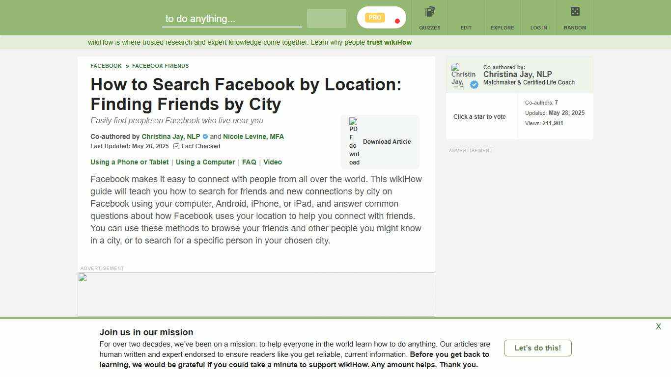 How to Search for Friends by City on Facebook: 2 Easy Ways