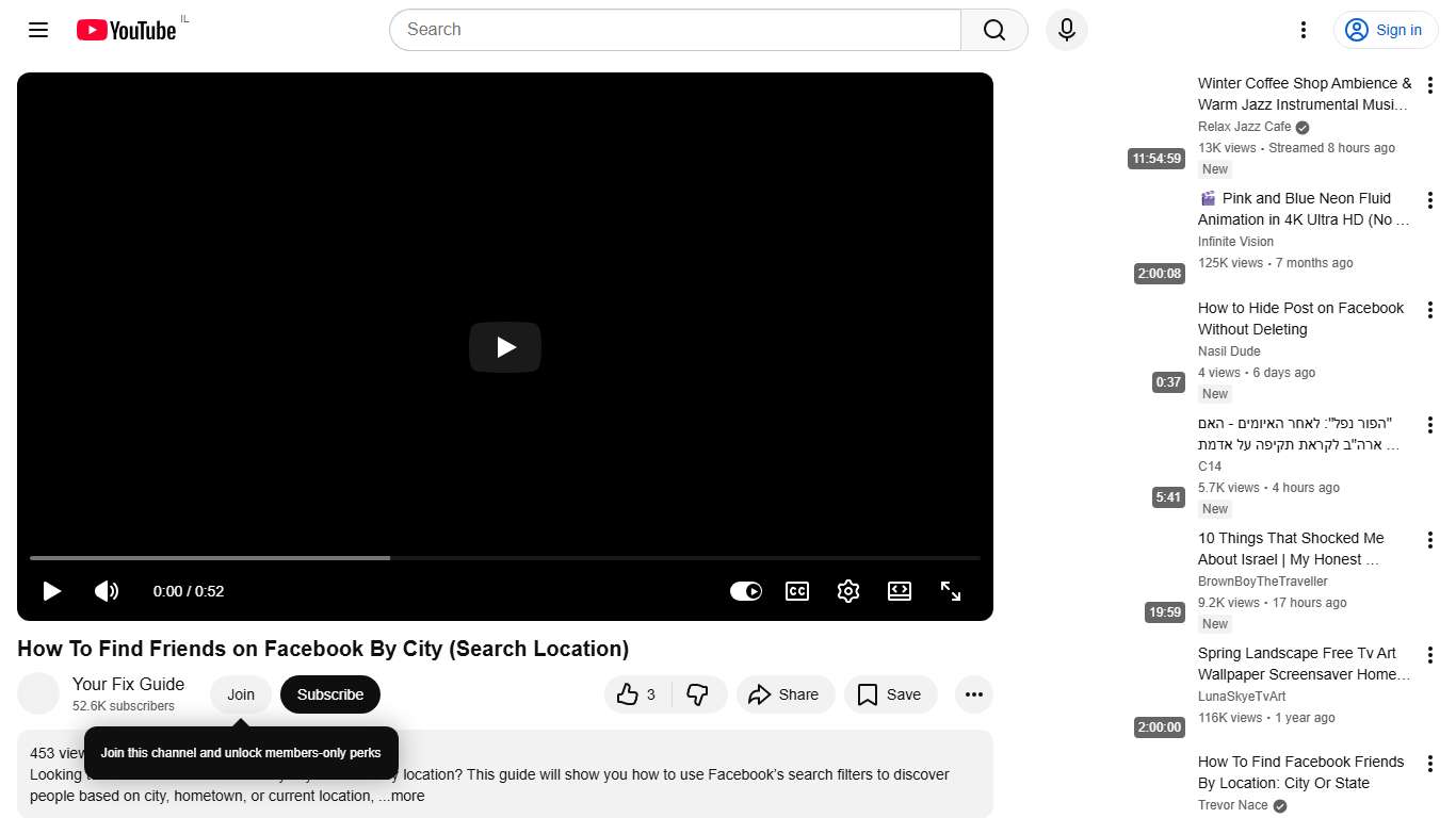 How To Find Friends on Facebook By City (Search Location) - YouTube